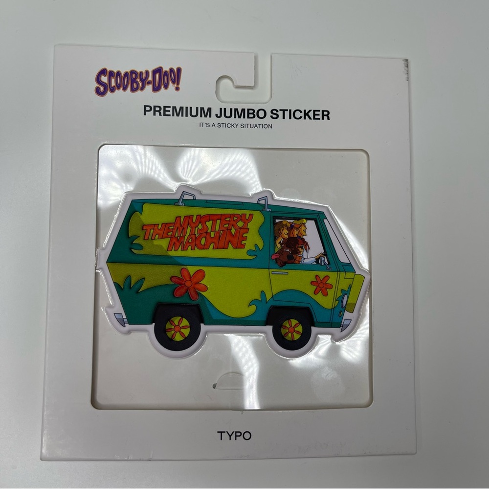 Scooby-Doo! Premium Jumbo Puffy Sticker (The Mystery Machine)